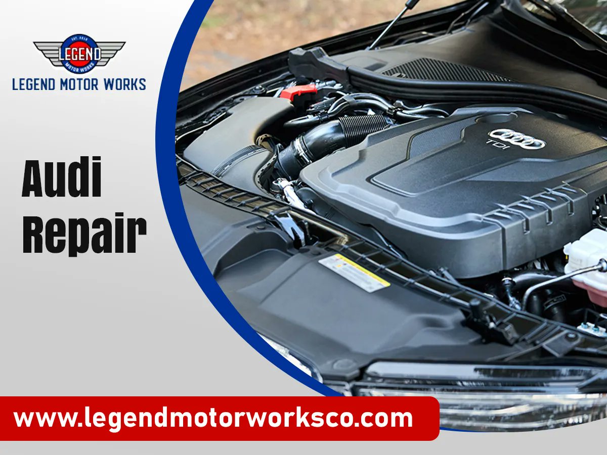 Legend Motor Works is a specialist in Audi repair. Our technicians are highly experienced and have access to the latest diagnostic equipment and tools. All our work is guaranteed, and we only use original parts and accessories. Call us!

🌐 legendmotorworksco.com/?utm_source=tw…

#AudiRepair
