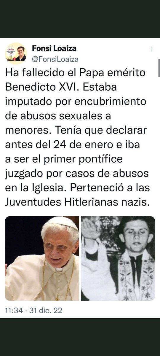 fine_if_if_yes's tweet photo. @IdiazAyuso Apoyando la pederastia y los abusos en la Iglesia? Se os cae a todos esto 👇🏻
Y tú, no ibas a ser menos... https://t.co/IUO0v6sxOA