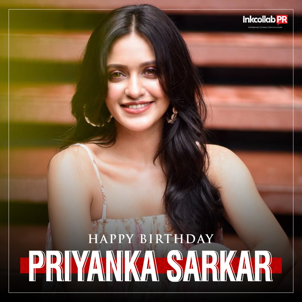 Wishing you a very Happy Birthday <a href="/PriyankaSarkarB/">Priyanka Sarkar</a> !!!🎂✨

#happybirthday #priyankasarkar