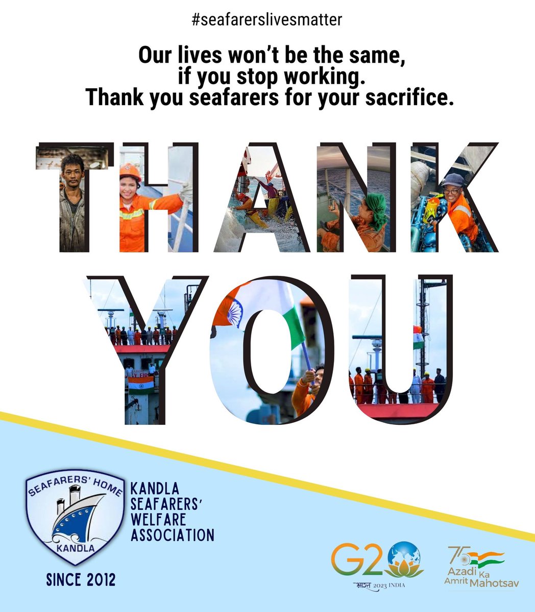 We would like to thank seafarer community without whom global trade is impossible. #seafarerslivesmatter #DPA