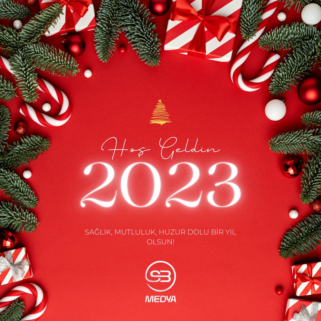 Sevdikleriniz ile birlikte sağlıklı, mutlu ve huzurlu yeni bir yıl dileriz. 🎬🍿📺🎬🥳 #2023