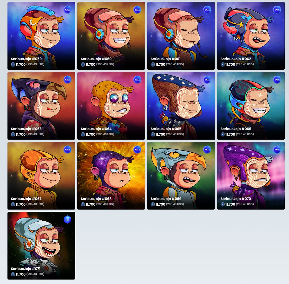 seriousjojo_nft's tweet photo. Only 31 Awaken Jojo NFTs Remain to Be Mintedπ€―
STAKING IS COMING!
https://t.co/2dguUkc035
@BibliompNFT https://t.co/JRK0g0CbZn