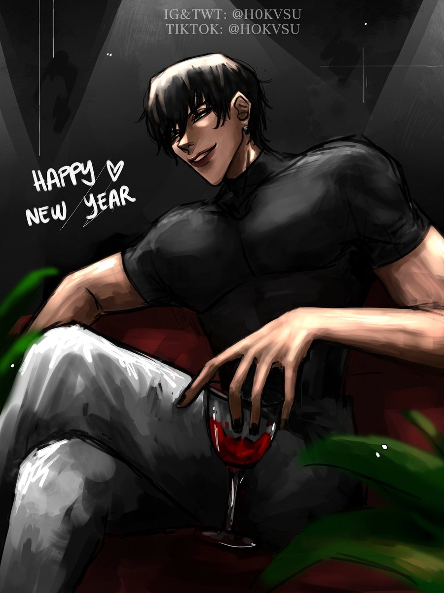 H0KVSU's tweet photo. Happy New Year!
#rjcarts #toji #jujutsukaisen #tojifushiguro #jjk #fanart https://t.co/M9SG27eb02