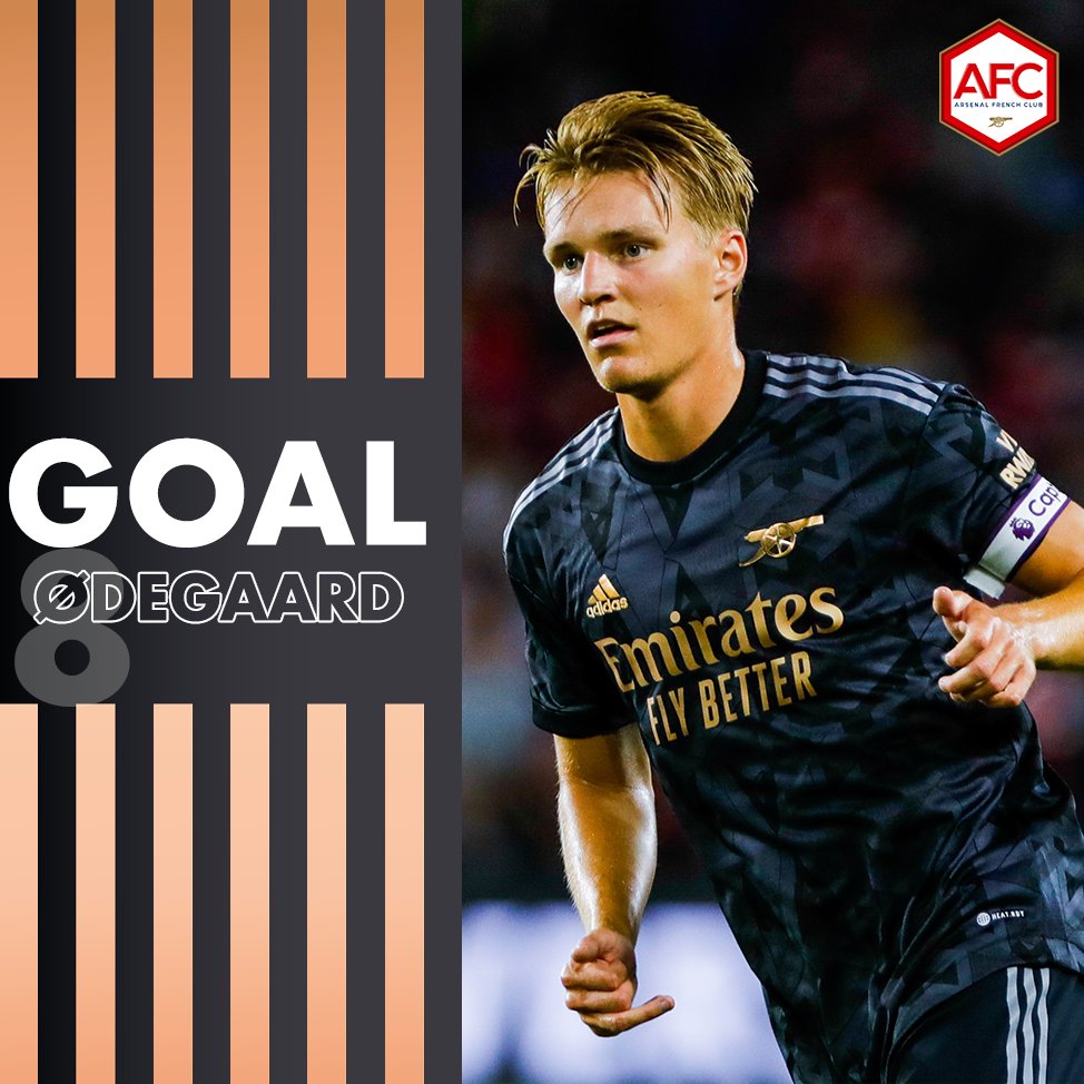 FrenchAFC's tweet photo. BUUUUUUUT DE MARTIN DENNIS ODEGAARD BERGKAMP QUI ENVOIE UNE FRAPPE LIMPIDE AU FOND DES FILETS !!

Ça fait 2-0 juste avant la pause ! 

#BRIARS https://t.co/5DrVgYPW5a