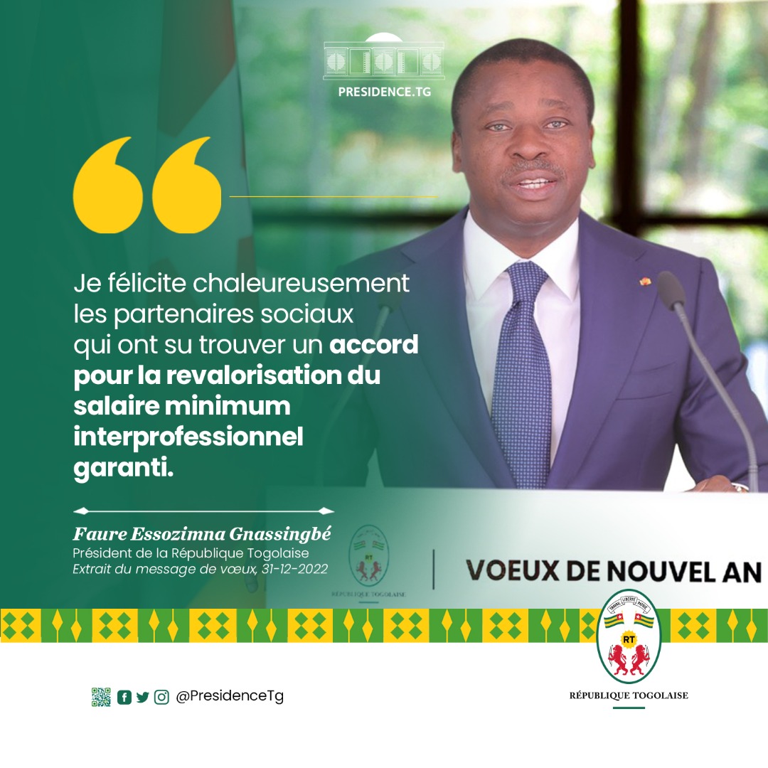 Présidence Togolaise/Togolese Presidency tweet media