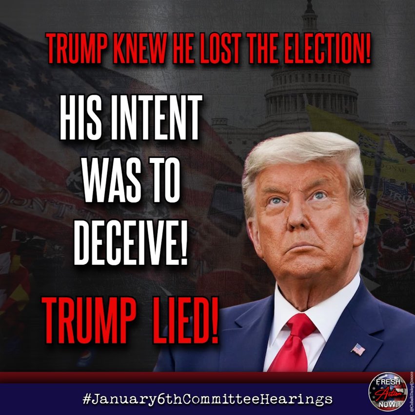 WorldJustice7's tweet photo. @Acyn @AndreaLRusso212 Everything Trump says is a lie.

#Traitor 
#CriminalGrifter
#Rapist
#ChildSexAbuser

We have the receipts.

#ARRESTTRUMP https://t.co/EVIHtXRihU