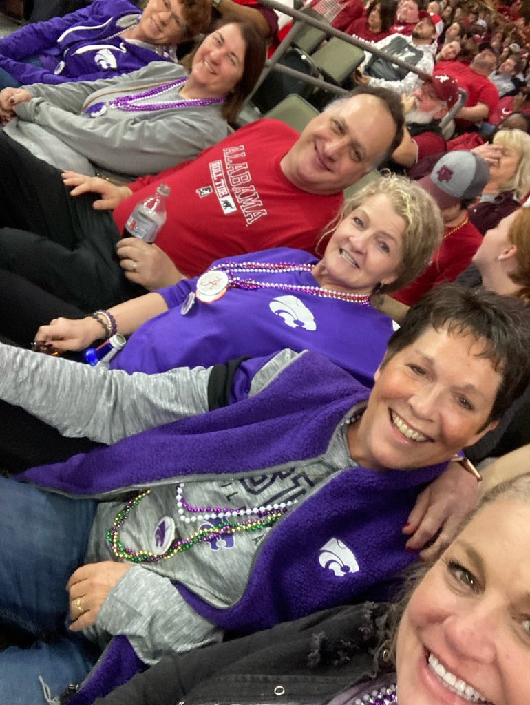 Go Cats!! 💜 #SugarBowl #ksufb
