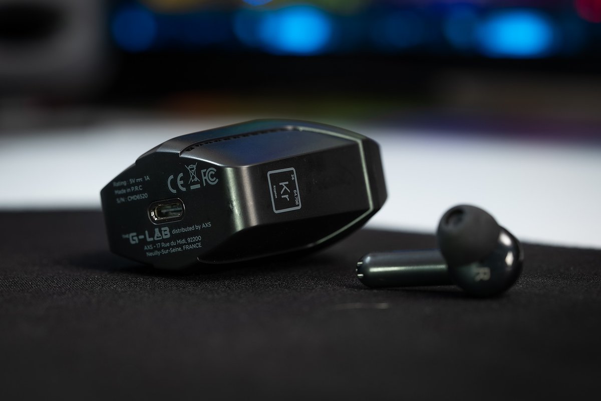 TheGLabTech's tweet photo. Enjoy your favourite music, TV shows and games wirelessly with the Korp Krypton and its Gaming mode 🥇

🎮 Ultra low latency Gaming mode 
⌚ Fast charge
🕹️ Android, IOS, PC, Mac and Nintendo Switch compatibility https://t.co/SJKv5FzwpC