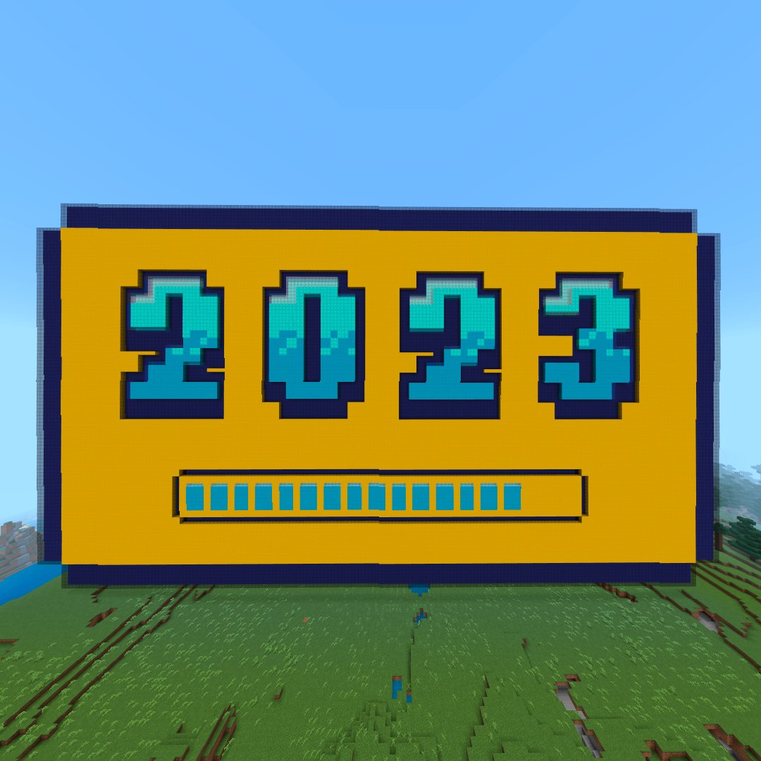 PixologyGames's tweet photo. ¡Estamos a pasos del 2023! 🎉 Desde Pixology queremos enviarles nuestros mejores deseos, que el próximo año esté lleno de metas cumplidas, grandes oportunidades, y que juntos sigamos construyendo un futuro brillante para nuestra juventud 💪¡Feliz 2023! #Minecraft #MinecraftEdu https://t.co/UVE6yQ080f