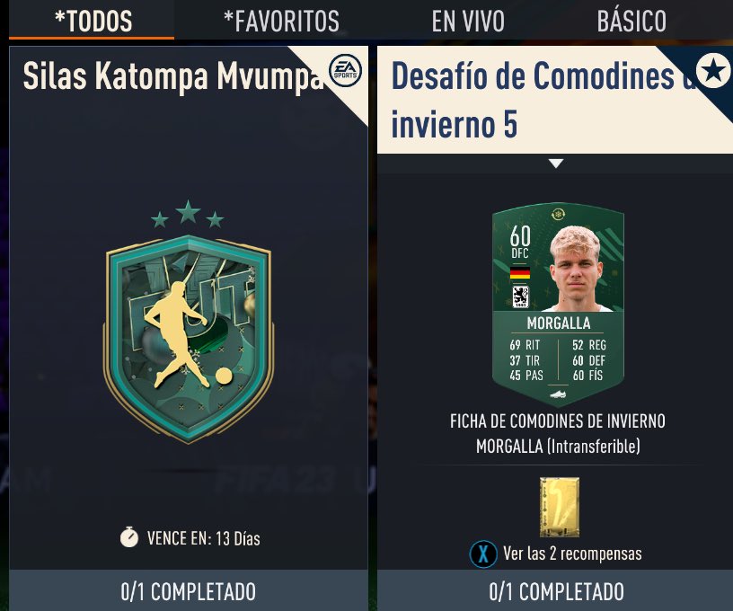 JuniorSintress's tweet image. 📝SWAPS DE INVIERNO - FIFA 23

7️⃣ 20⭐️ Momentos
9️⃣ Obj Bus.Tesoro
1️⃣0️⃣ Sobre 75K
1️⃣2️⃣ Obj Mejora Invierno
1️⃣3️⃣ SBC Alegria Navideña
1️⃣4️⃣ SBC Com.3
1️⃣5️⃣ Obj 1º Propietario
1️⃣6️⃣ Obj Estrella Plata
1️⃣7️⃣ Marquesinas
1️⃣8️⃣ SBC Com.4
1️⃣9️⃣ Copa Invierno
2️⃣0️⃣ SBC Com.5
2️⃣1️⃣ Draft Invierno