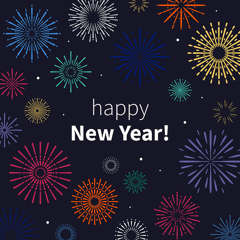 Happy New Year! We wish you all a 2022 filled with good health, happiness and success! 🎇🎆