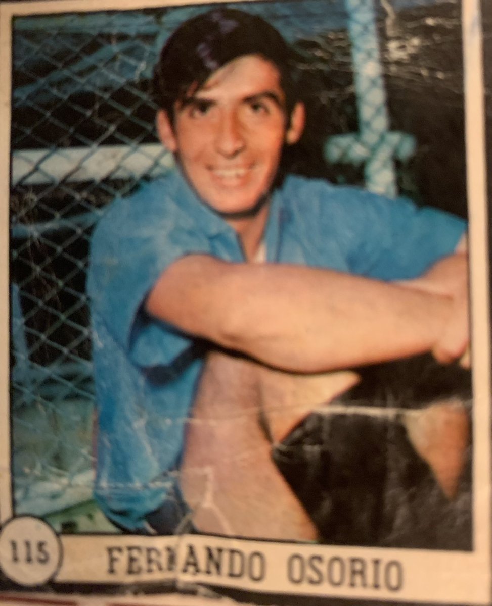 ccamposfutbol's tweet photo. Un 31/12/1946 nace en San Antonio, Fernando Arcadio Osorio Cabello, delantero y mediocampista surgido en O’Higgins (1963-1968) con pasos en Santiago Wanderers 1969;1974-1978;1982; Lota Schwager 1970-1971; Colo Colo 1972-1973; San Antonio Unido 1979; Rangers 1980;Trasandino 1981. https://t.co/GEGe9WOwy3