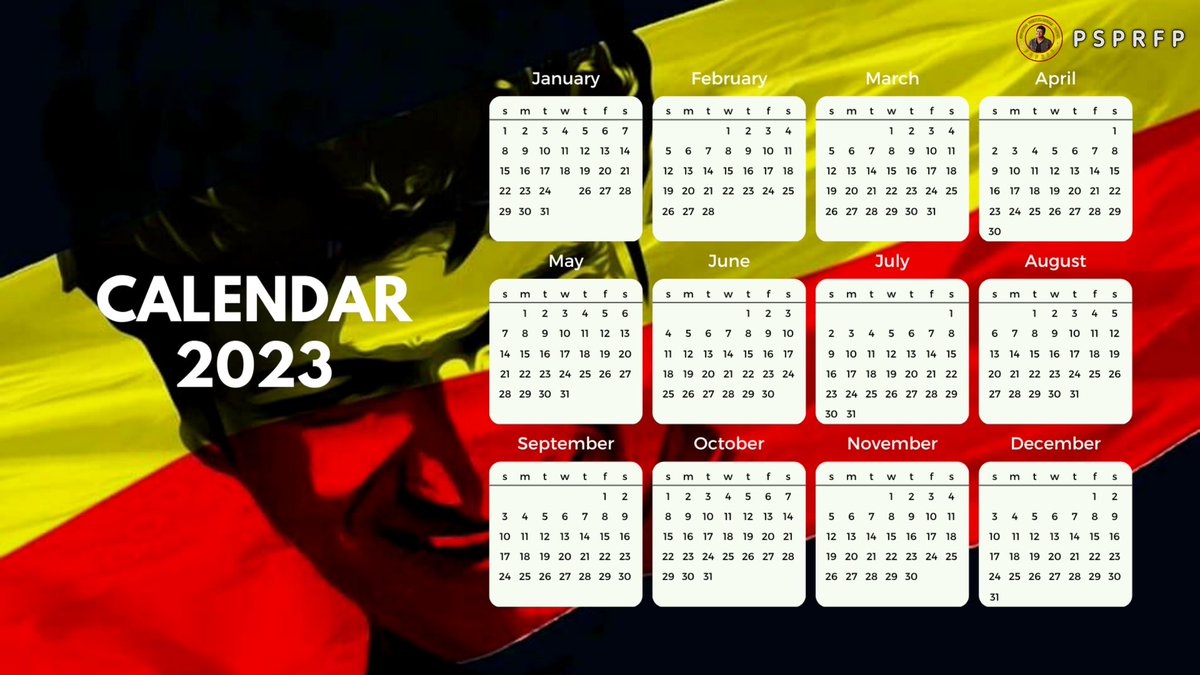 2023 Calendar Design! ✨ Wishing You All A Very Happy New Year! ❤😍 #TheRajkumars #DrPuneethRajkumar #HappyNewYear2023 #Appu #PSPRFP
