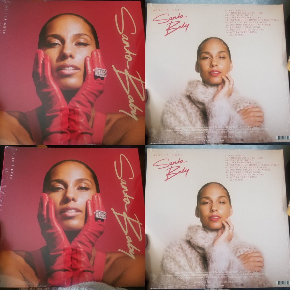 IJetSet4DiggyUA's tweet photo. #SantaBaby vinyl has arrived but imma gifting it to my Sis π¬π½ππ#MerryKeysmas Court! Ya'll go support my FAV artist @aliciakeys & go get dat Santa Baby album!!! π₯π₯π₯πππ https://t.co/6RDJctf11N