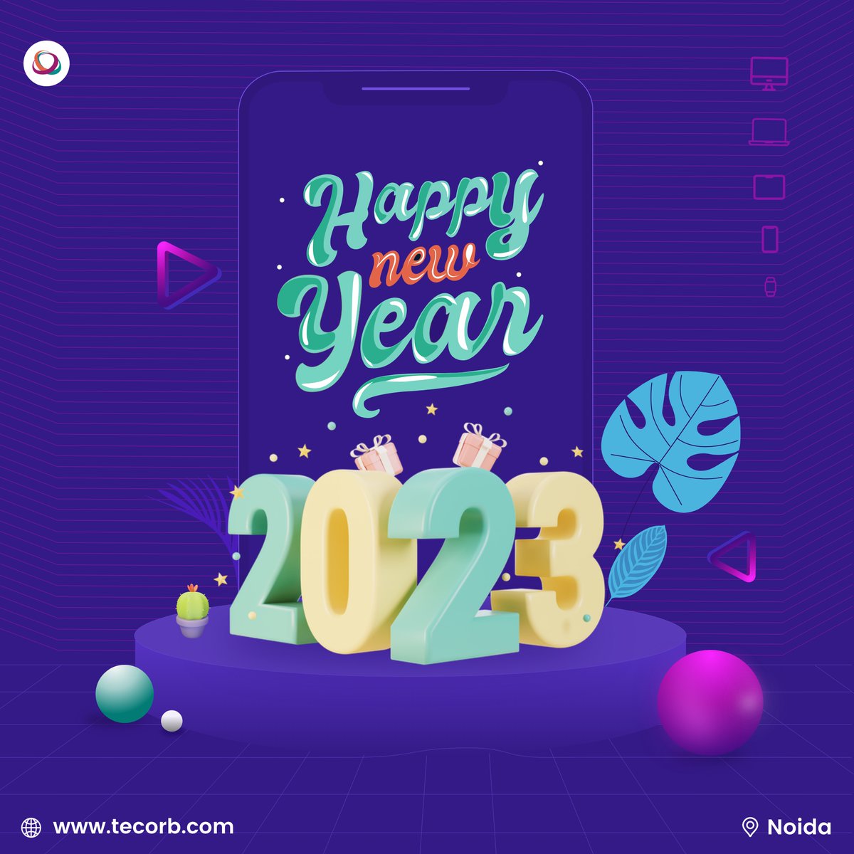 tecorbtech's tweet photo. May the New Year bring you happiness, peace, and prosperity. 

Wishing you a joyous 2023!
...
...
...
#happynewyear #newyear #celebration #newyear2023 #newyearcelebrations #newyearvibes #newyear2023 #2023vibes #2023celebrations https://t.co/n9mCyFm54c