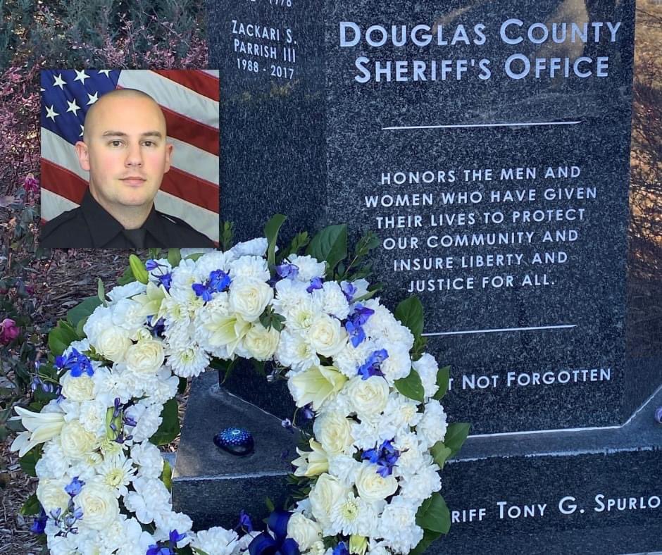 dcsheriff's tweet photo. Hard to believe it’s been 5 years since we lost our brother in blue. We will never forget his sacrifice. We will fight on. #ZPIII #BlueHero https://t.co/0pfquyYdlc