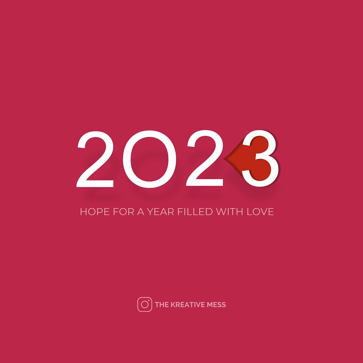 TheKreativeMess's tweet photo. New year with all new hopes ♥️ 
Let this #NewYear open you many new folders in your lives. ✌️
….
#2023NewYear #HappyNewYear2023 #NewYear2023 #Welcome2023 #news https://t.co/zp2dVayqL0