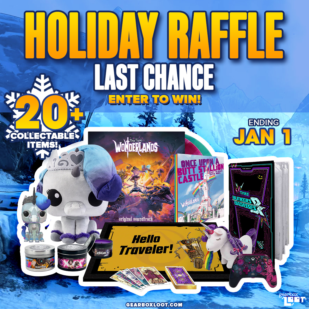 GearboxOfficial on Twitter "This is the LAST DAY to enter the Gearbox