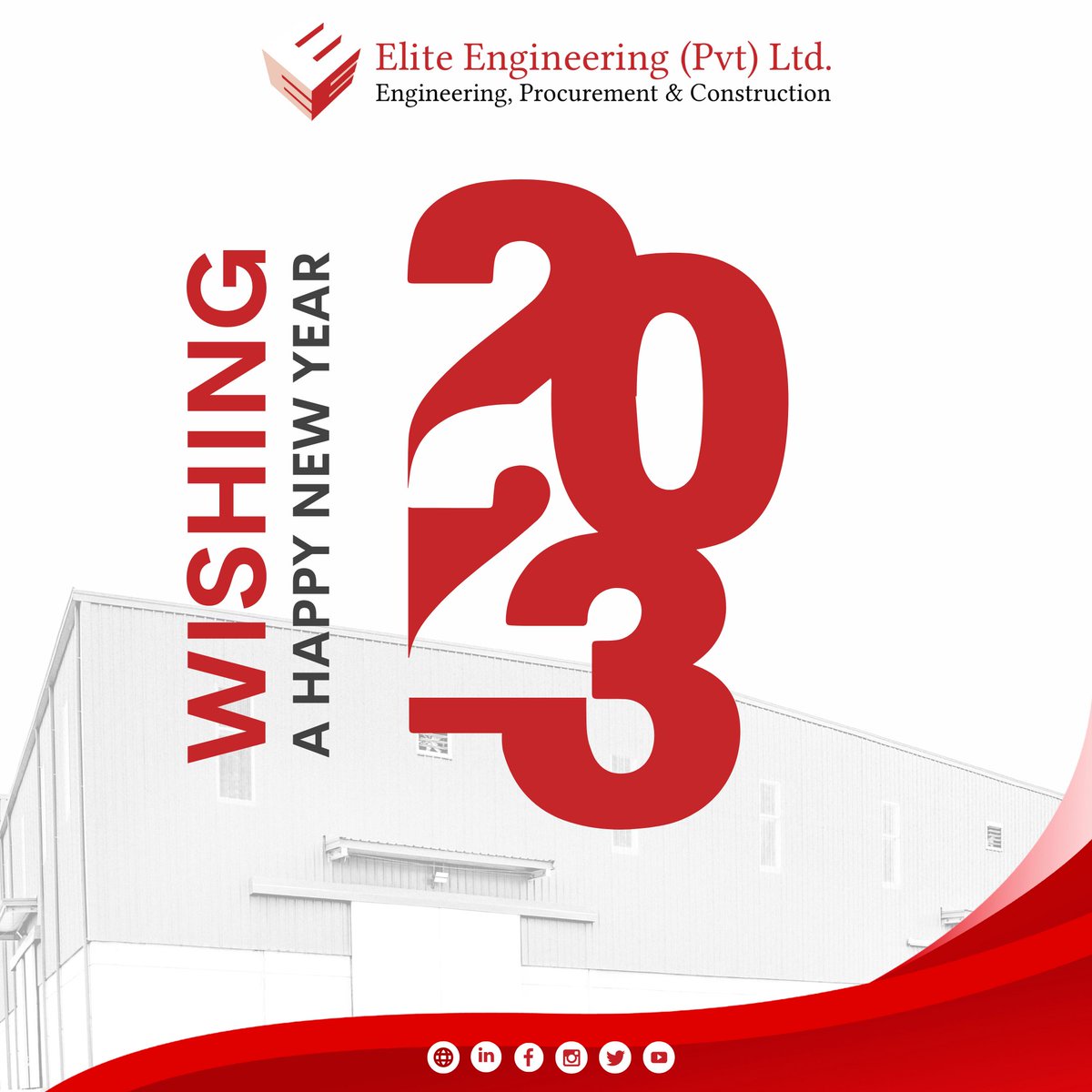 EliteEngineer13's tweet photo. Elite Engineering wishes you a very Happy New Year! May the coming year be full of grand adventures and opportunities. Also, let’s hope all of us stay safe in the coming year.

 #HappyNewYear2023 #newyear #newbeginnings #EliteEngineering https://t.co/uQxShKRvbn