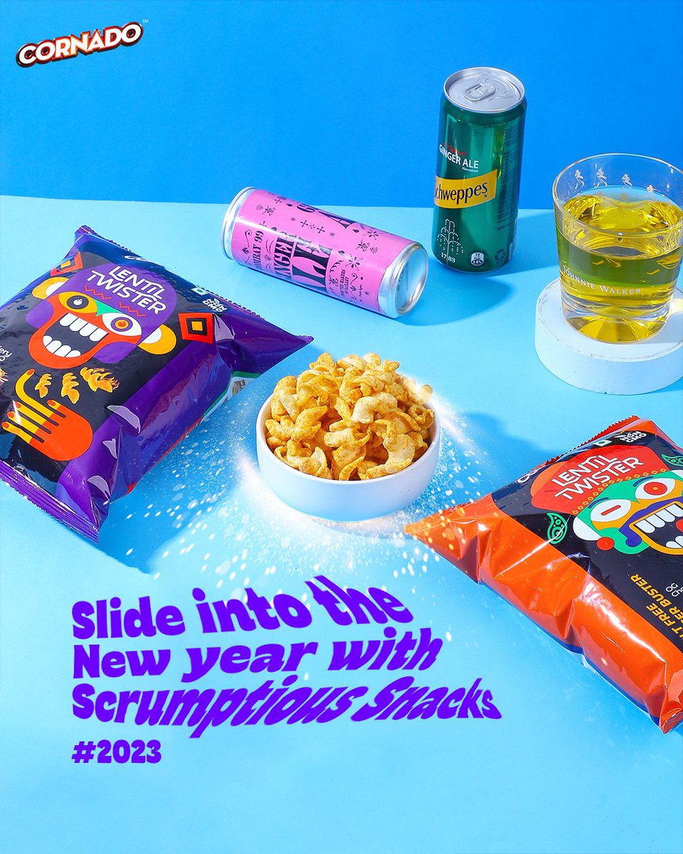 Cornadosnacatac's tweet photo. Cheer yourself up for the upcoming year with a fierce spirit!
To all the new beginnings, joyful adventures, and tasty snack rides.
Let's bring it on!!!
We wish you a Happy New Year.
#snacatac #cornadosnacatac #newyear #happynewyear #newyearparty #foodie #snacks #joy #beginning https://t.co/V2pL4Vgfwh