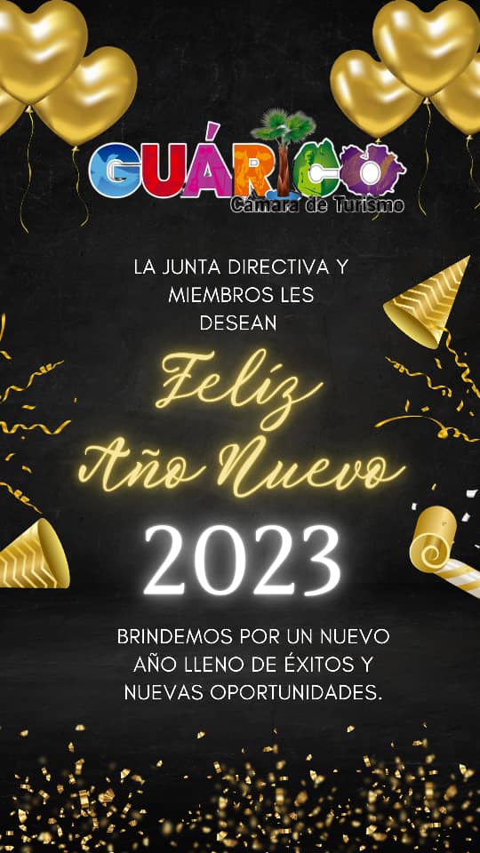 CamaturGua's tweet photo. #Efemérides 🗓️|| Hoy desde Camara de Turismo del Edo #Guárico #31Dic despedimos este año, lleno de luchas y desafíos pero que fortalecieron nuestro espíritu de avance y de paz, encaminados a la prosperidad de nuestro sector #Turismo https://t.co/vguJ31v1Hy