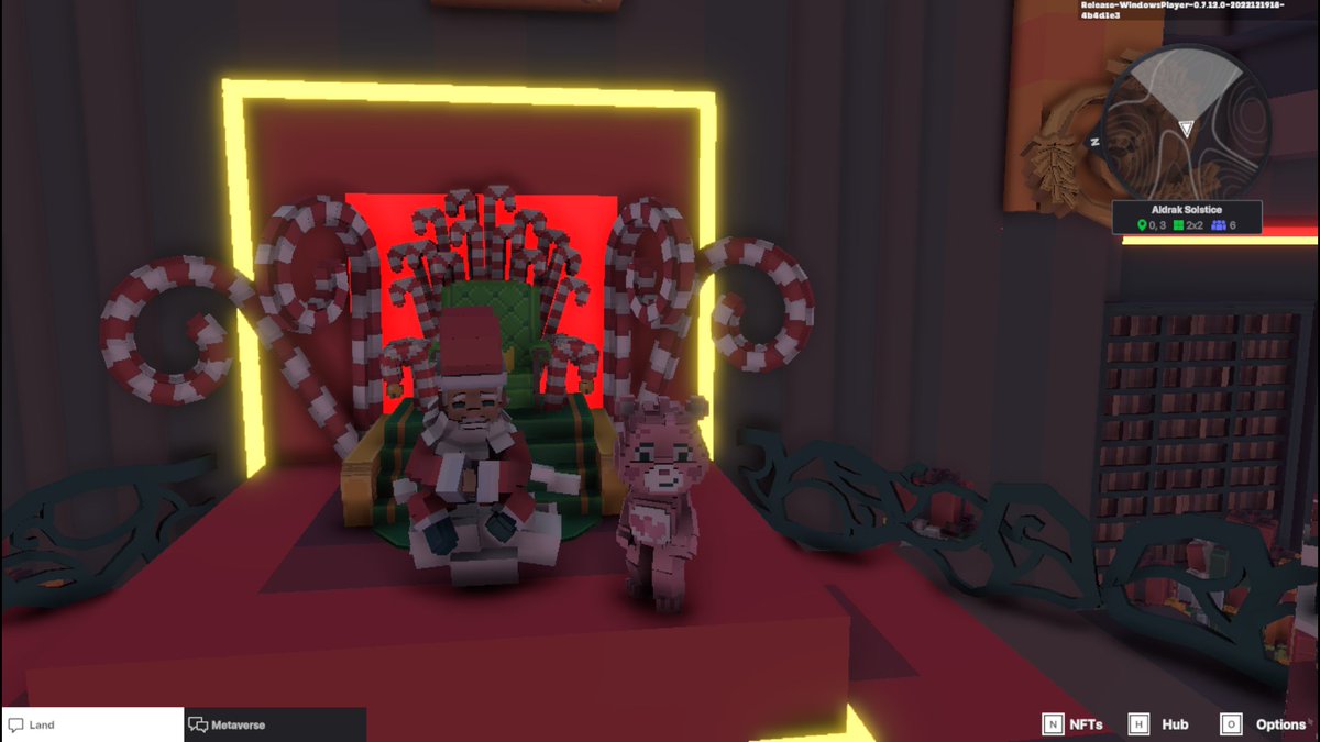 HoxianM's tweet photo. @TheSandboxGame I found a Santa in Aldrak Solstice! 🧑‍🎄🎁 I participated in the #SeasonsGreetingsTSB challenge for a chance to win an NFT! https://t.co/cKH9eLz7o3