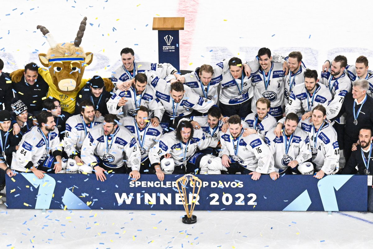 spenglercup's tweet photo. THE WINNER @HCAP1937 #SpenglerCup 2022 https://t.co/uoIjGHFjQ3