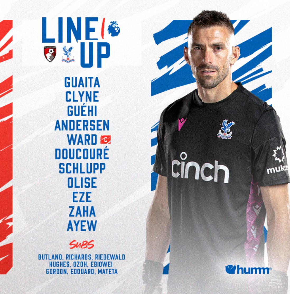 MenInBlazers's tweet photo. Chris Richards on the Palace bench for their trip to Bournemouth 🇺🇸🏴󠁧󠁢󠁥󠁮󠁧󠁿🙌 The promising 22-year-old CB from Birmingham, Ala. returned to action on Boxing Day after missing 4 months due to a leg injury, which also kept him out of the USMNT squad for the World Cup. https://t.co/4c5X1Yflhr