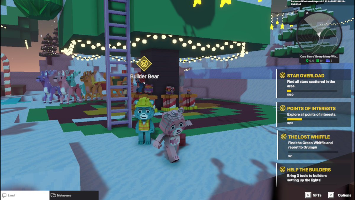 HoxianM's tweet photo. @TheSandboxGame @carebears I found a @carebears blue construction worker in Merry Beary Winterfest! 👷🐻 #SeasonsGreetingsTSB https://t.co/J4vPZzlVvK