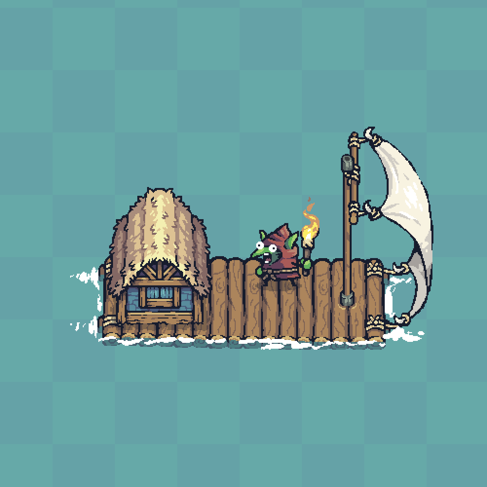 PixelFrogStudio's tweet image. Last day to enjoy Tiny Swords at 50% off. 
And here are a couple of experiments for an upcoming update. ⛵️
pixelfrog-assets.itch.io/tiny-swords
#pixelart #gamedev #indiedev
