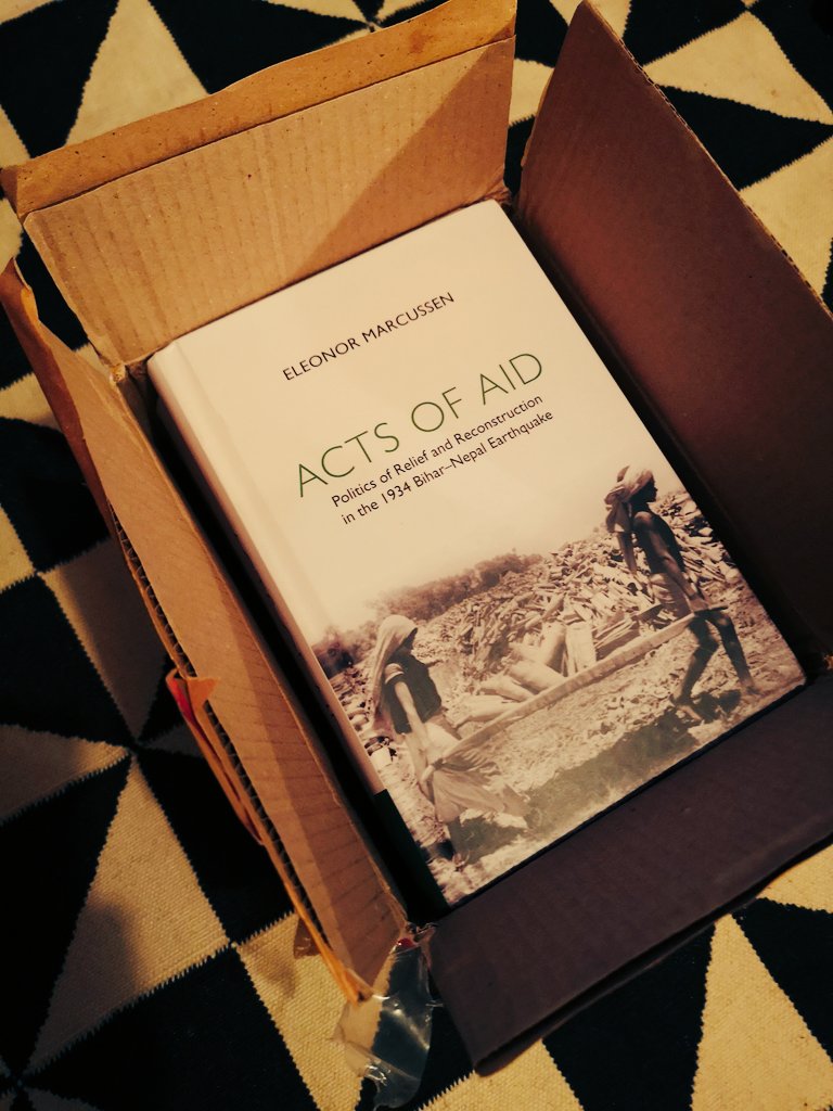 eleonor_marcus's tweet photo. And my copies arrived, what else might happen before 2022 is over?! 
#ActsofAid
#disasterhistories #colonialhistory #history #2022book https://t.co/QsZuU2SU0A