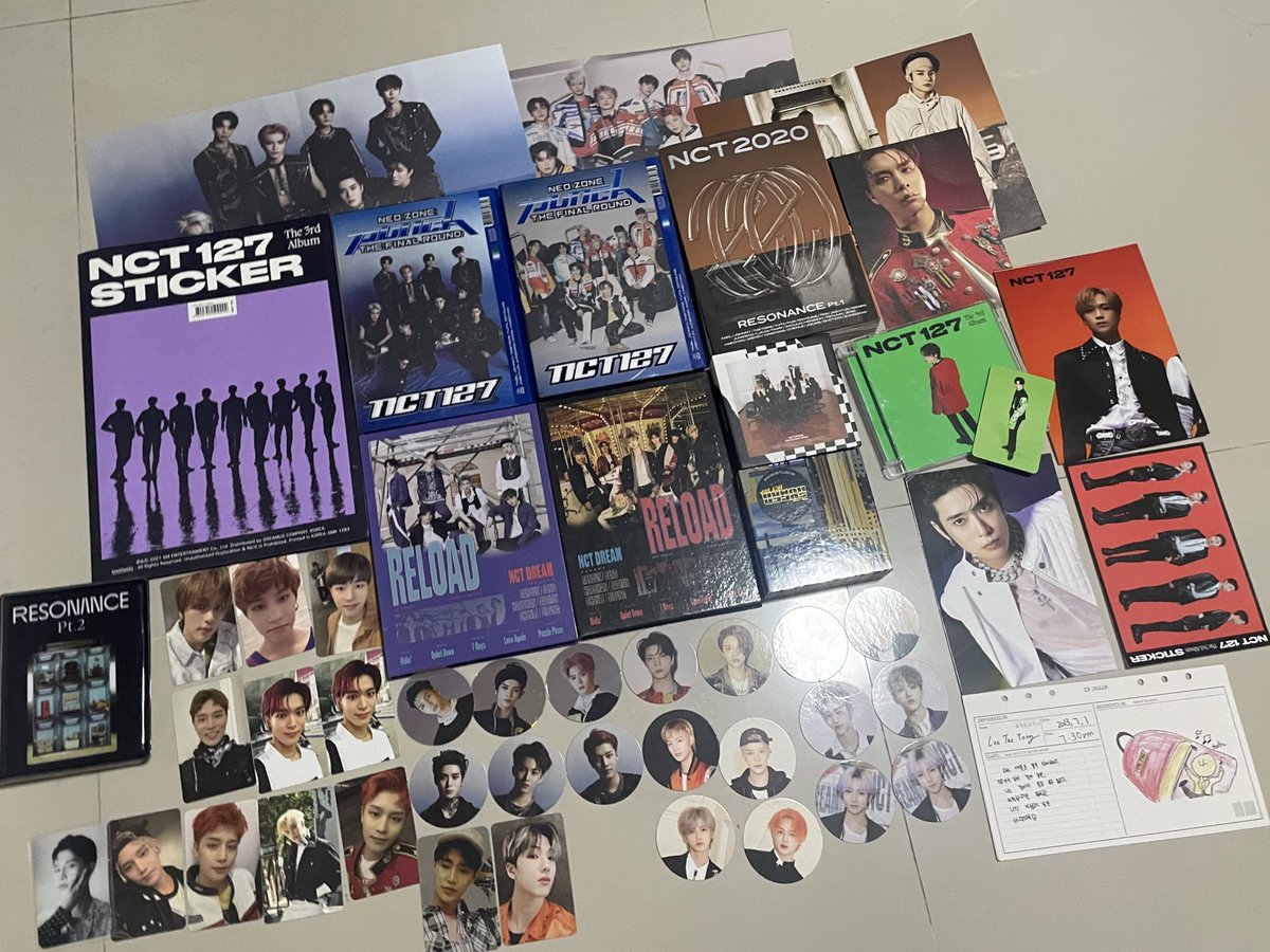 callmecandy___'s tweet photo. ขออนุญาตขายค่ะ เนื้อจากเราจะไปต่างประเทศน่าจะไม่ได้เก็บแล้ว
ㅡ 790 รวมส่งได้ของทั้งหมดนี้เลยงับ 💖
รายละเอียด
อัลบั้มเปล่า 7 บั้ม
การ์ดเหลี่ยม 13 
การ์ดกลม 18
โปสเตอร์ 4 
สมุดเก็บการ์ด 1 (การ์ดด้านในครบ)
ฯลฯ อีกมากมาย
#ตลาดนัดnct #ตลาดนัดอซท https://t.co/82LKbJDgAX