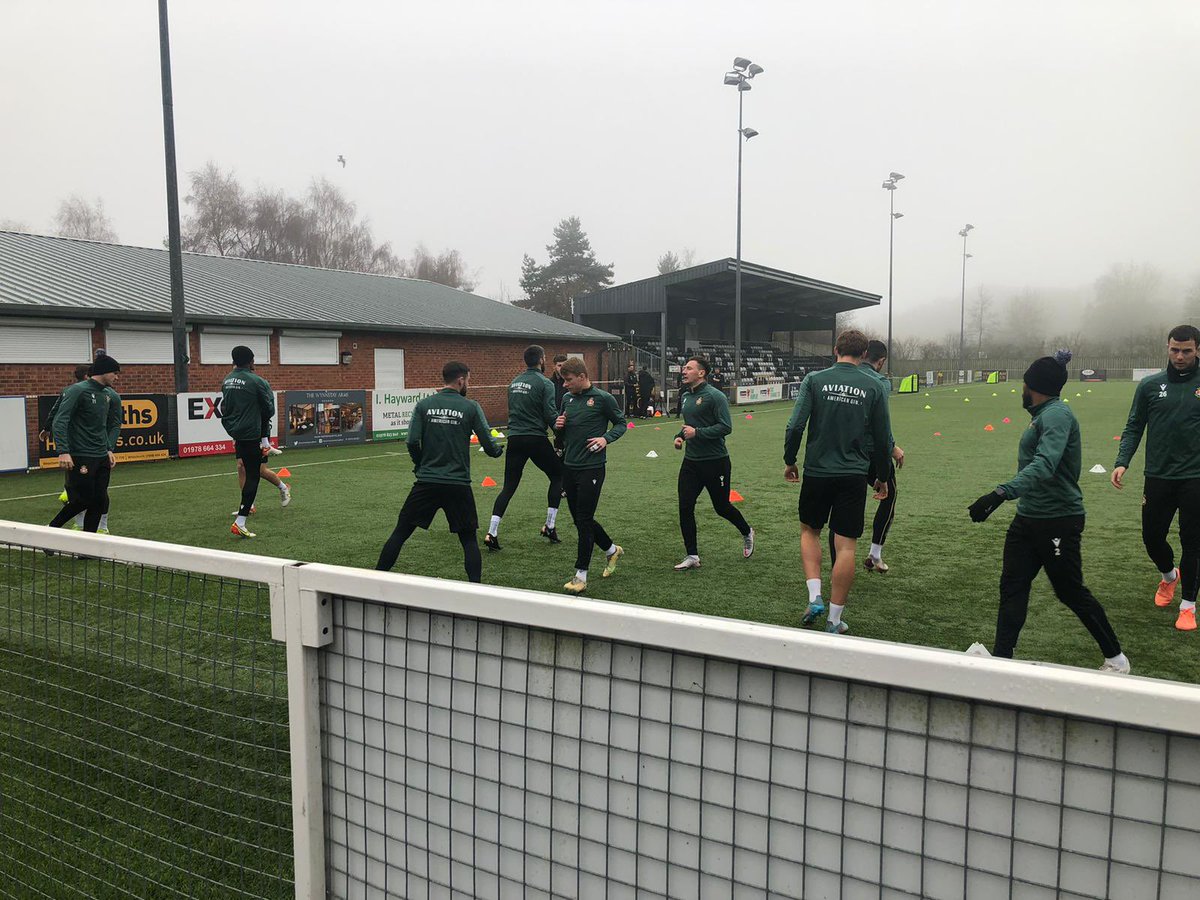 Cefn Druids FC on Twitter "Some special guests at The Rock today