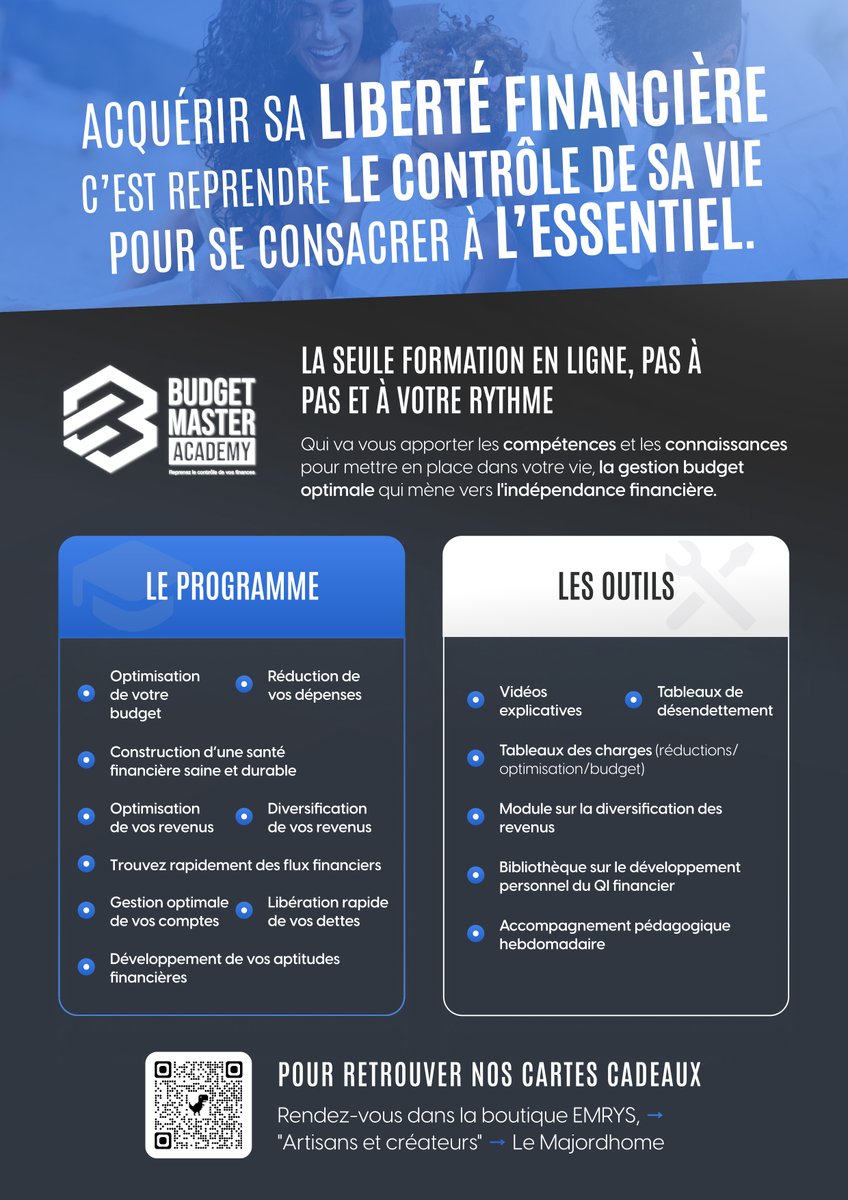 Il y a deux manières d'améliorer ses finances.
1 - Gagner plus (c'est ce que tout le monde essaye de faire.
2 - Dépenser moins (plus facile mais plus contraignant)

Savoir piloter son budget ne s'improvise pas, alors formez-vous.

le-majordhome.com
#budget #Finance #argent
