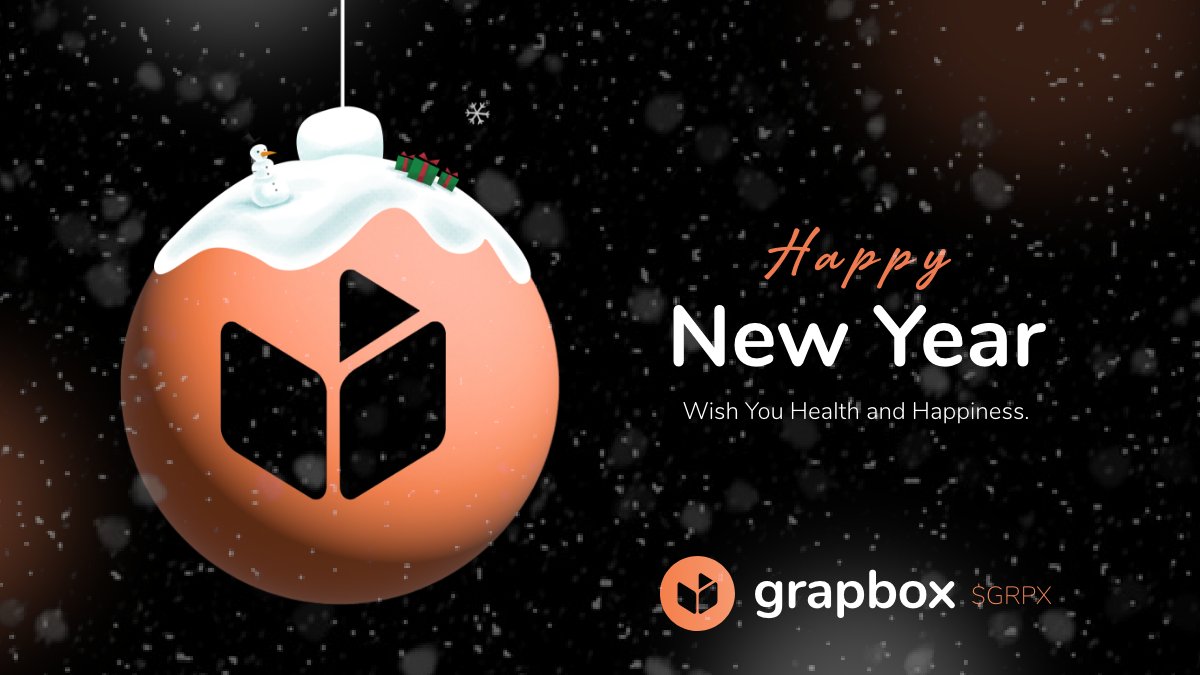 grapboxnet's tweet photo. Happy New Years 🎄

#HappyNewYear #grapbox #grapboxtoken $grpx #BSC https://t.co/mfDq5yLVEk