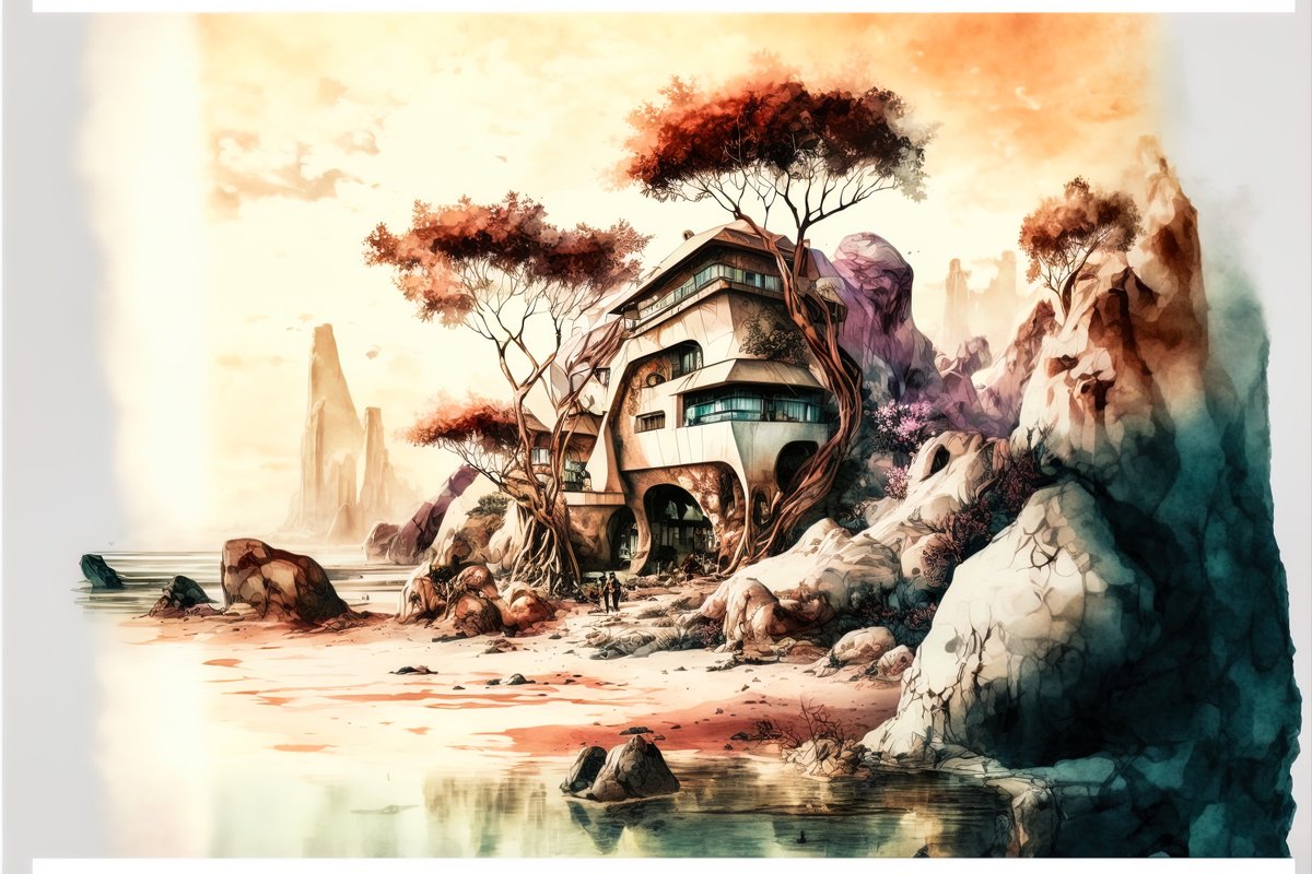 Watercolor multiverse
#AIArtworks