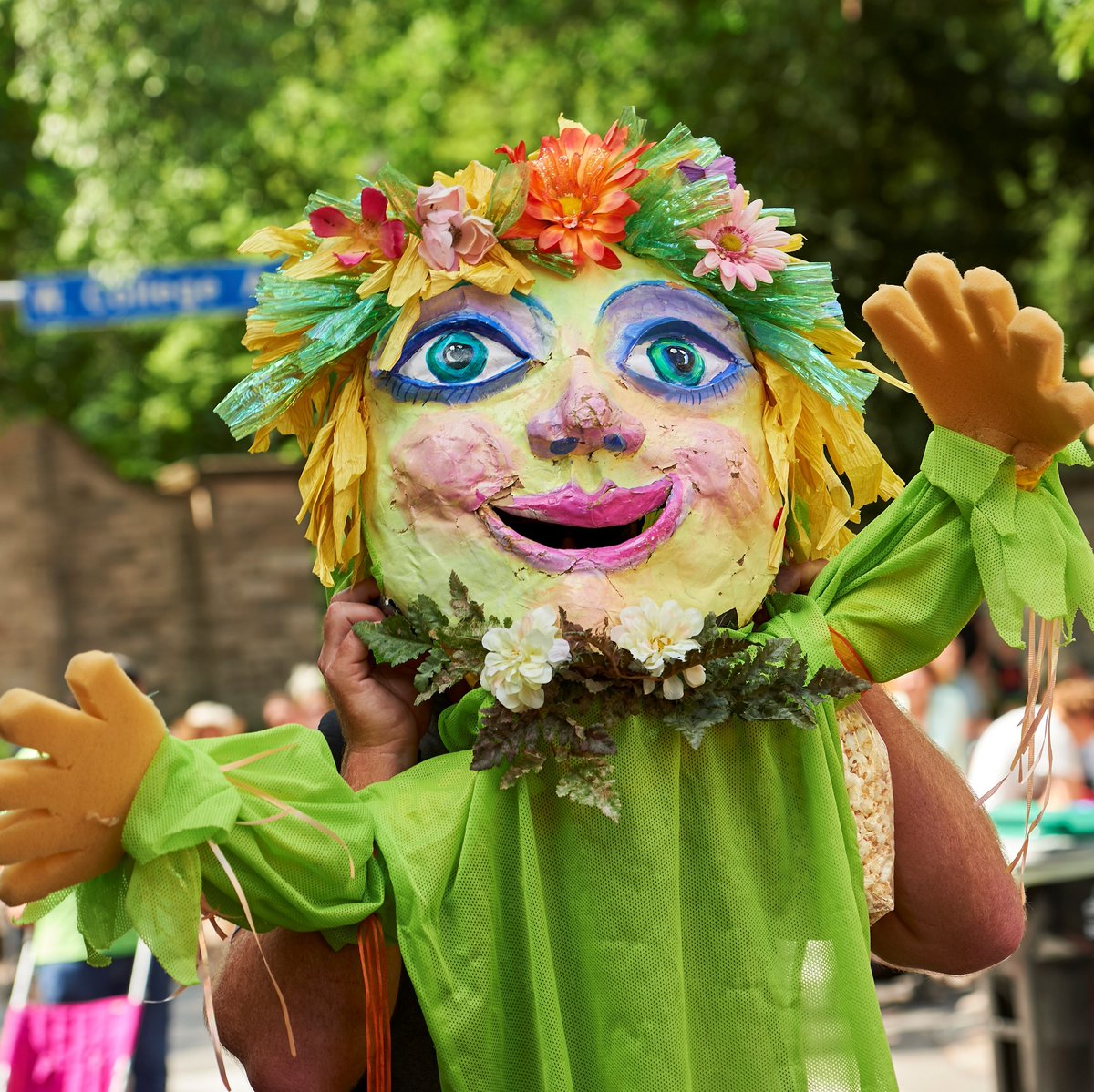 CANCELLATION: Out of an abundance of caution and on the advice of our favorite weatherman, we are cancelling the Puppet Procession at 6:30pm. The puppets look forward to seeing you again at the Arts Festival in July.