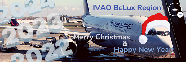 The IVAO BeLux staff team is wishing you all a happy new year! 🥂