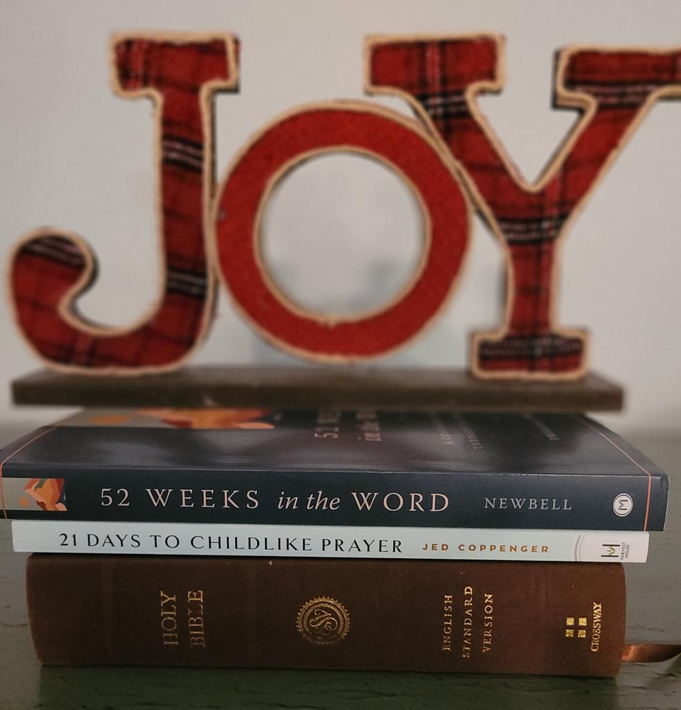 trillianewbell's tweet photo. Happy New Year!!

Twitter exclusive giveaway.

1. My new book "52 Weeks in the Word" (https://t.co/KUNaHiYbv4)
2. "21 Days to Childlike Prayer" by @jedcoppenger (https://t.co/flavj0eJLp)
3. ESV Reader's Bible

3 winners get all three! Retweet to enter. Ends Jan 1 at midnight (CT) https://t.co/RWGvs2zpuH