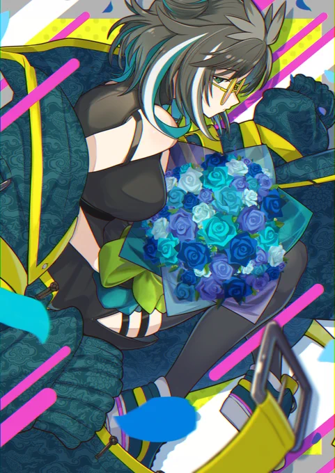 今年はこの4枚今まで線画メインだったけど厚塗りもちょっとずつ取り入れ始めた1年でした #今年も残りわずかなのでお気に入りの4枚を貼る 
