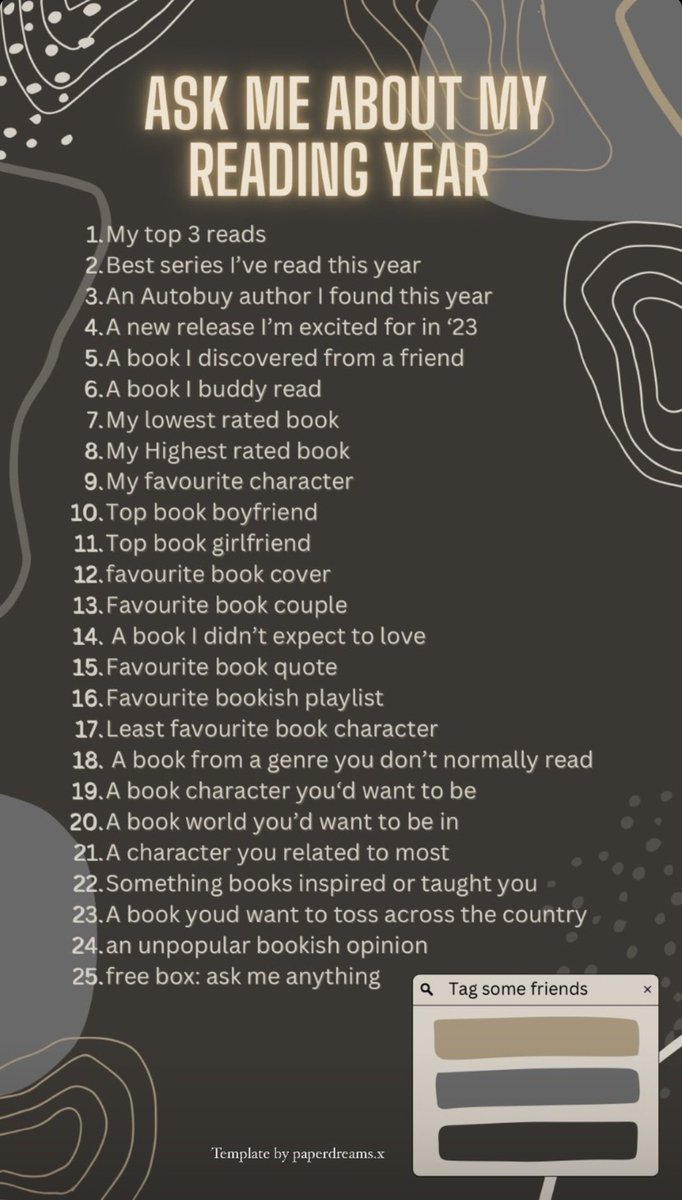 BearlyBookish's tweet photo. This year I read 55 new titles.

Let's wrap up this year by answering to this list of categories! ❤️⭐

#booktwt #bookish #BookTwitter https://t.co/JJSIeKvyZK