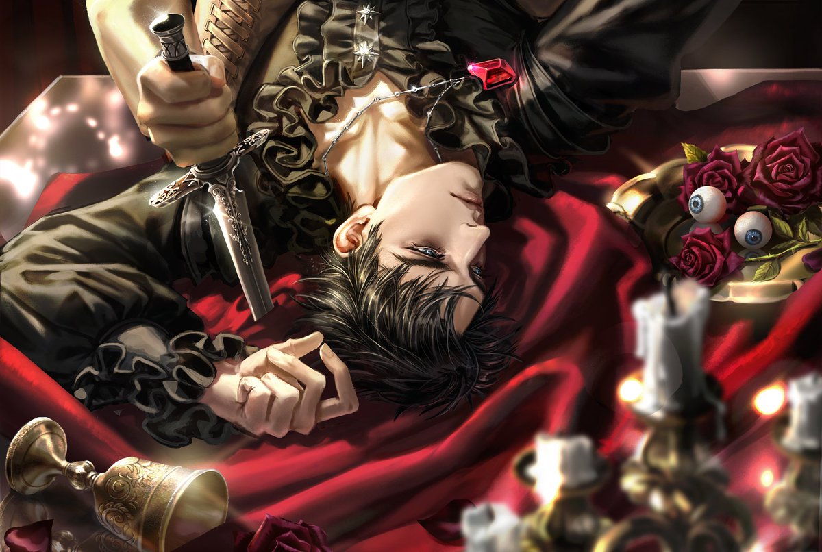 AlyssaTang0303's tweet photo. #TheSandman #Sandman #corintheus #Morpheus #thecorinthian 
【Commission I ordered】
新年快乐！让我CP陪我一起度过2023年吧🥺🥺🥺在睡魔这里玩得好愉快，好多老师做饭吃—— https://t.co/BxVaYoDvBR