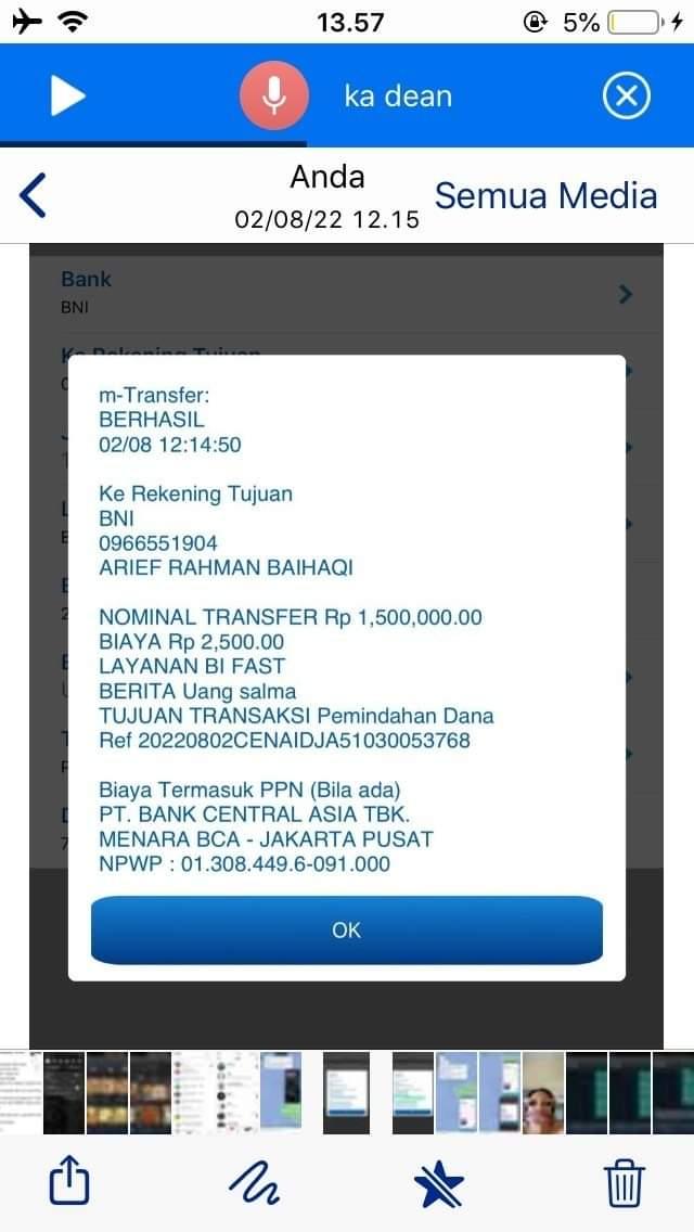 n0username10's tweet photo. @ipb_menfess sampe disini arif dipinjemin uang salma buat bersihin namanya krn dia cuma mementingkan hal pribadi https://t.co/wip1Vm5Yhi
