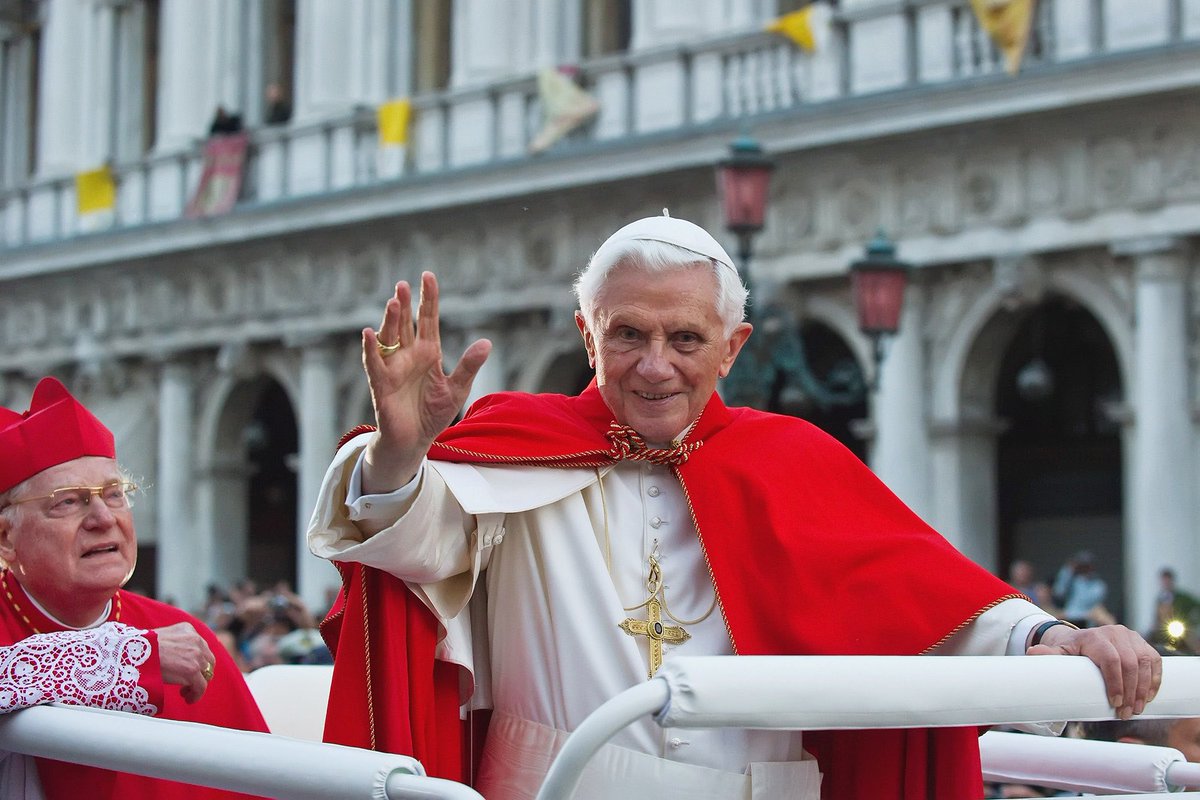 Pope Benedict’s lifelong testimony in his own words:

‘The dark door of time, of the future, has been thrown open. The one who has hope 
lives differently; the one who hopes has been granted the gift of a new life.’ Benedict 
XVI, Spe Salvi, 2.