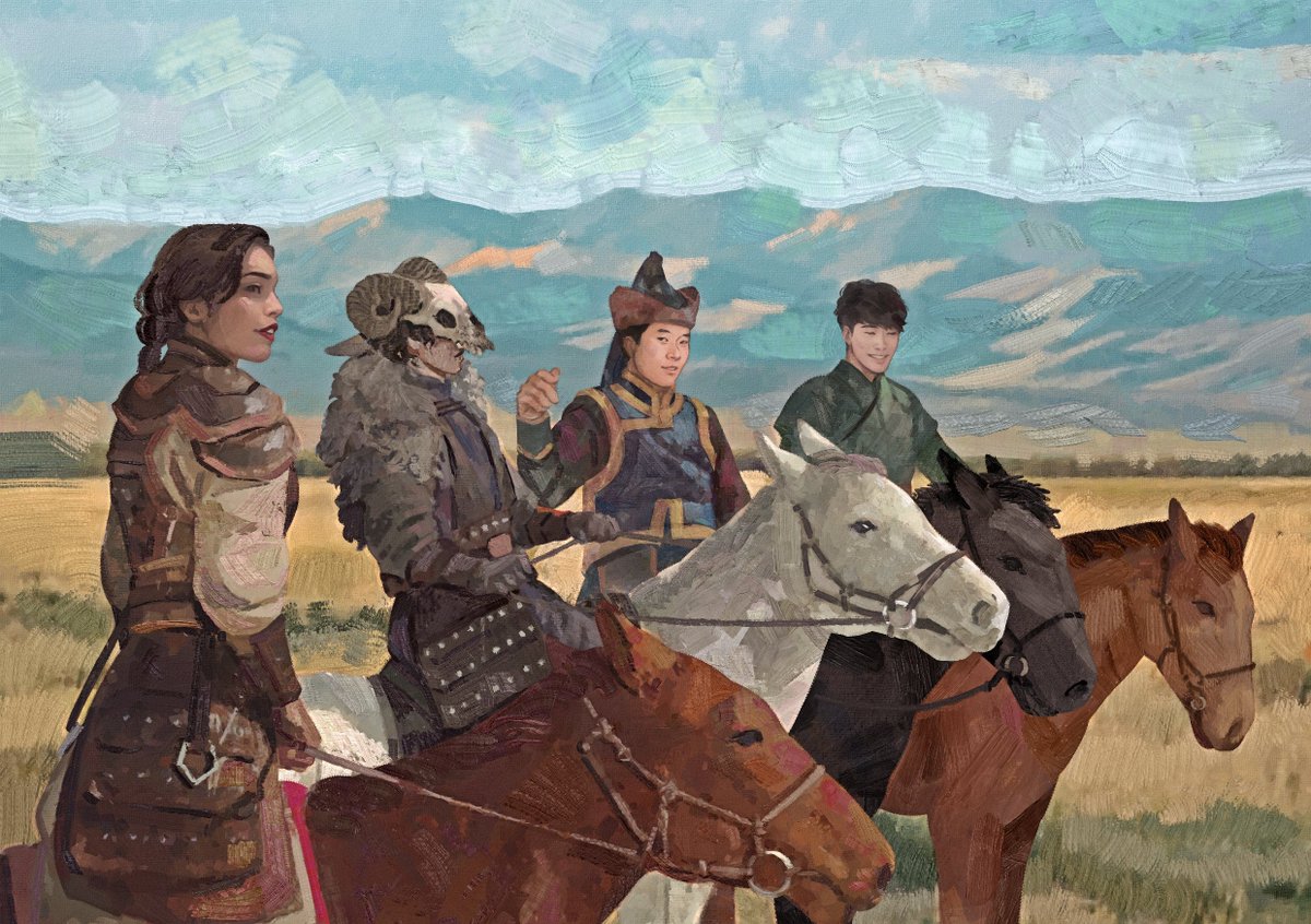 Hello! I am alive and kicking. I survived the semester and life in general. Here to wish you all a Happy New Year.🎉

Haven't drawn enough this year to make one of those art summaries. Have four instead of twelve, in no particular order.