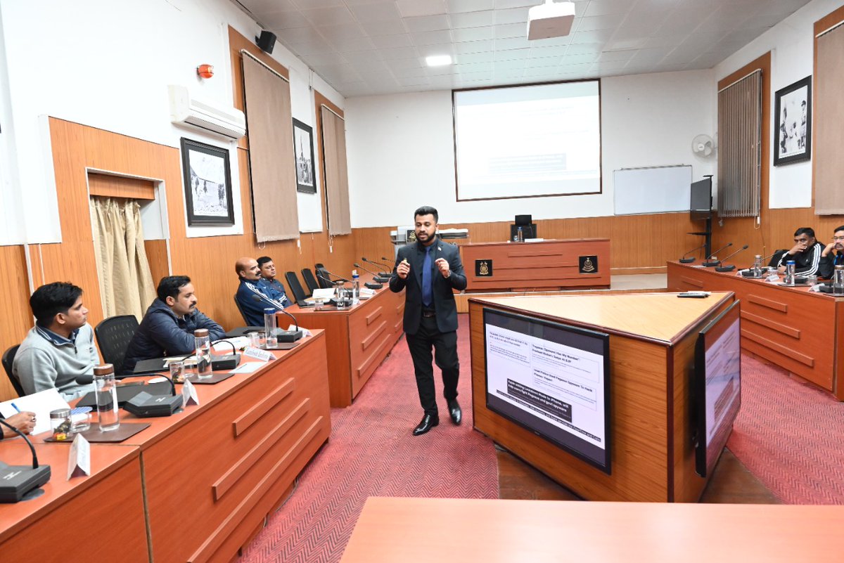 ISA_MountAbu's tweet photo. LWE Operational Appreciation Course Sl No 32 was conducted at ISA from 26 to 31 December with the aim to hone the combat skills of the Officers for enhancing operational efficiency in the LWE theatre. 16 Officers of CRPF from across India participated in the Course. https://t.co/AXx49dn63G