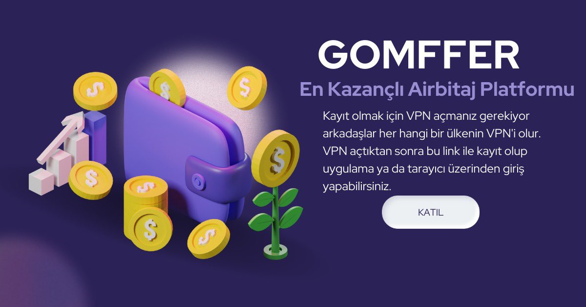 gomfferturkiyee's tweet photo. 🇹🇷GOMFFER GÜNLÜK TİCARET YAPAR VE ARBİTRAJ İLE BÜYÜK KAZANÇLAR SAĞLAR KAYIT OLUN
🇬🇧USDT TRADING SITE CONDUCTS DAILY TRADING AND PROVIDES HUGE PROFITS WITH ARBITRAGE REGISTER
Kayıt -Login🚨⬇️
( VPN ile giriş Yap)
https://t.co/f0enSuW8Je
#erospro #GOMFFER #Crypto #ammdefi #btc https://t.co/cUk4MKZJf2