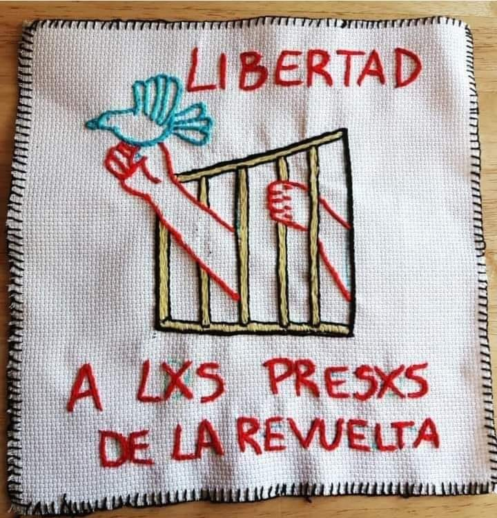 Libertad a los Presos Políticos de la Revuelta.
#LibertadParaLosPresosDeLaRevuelta