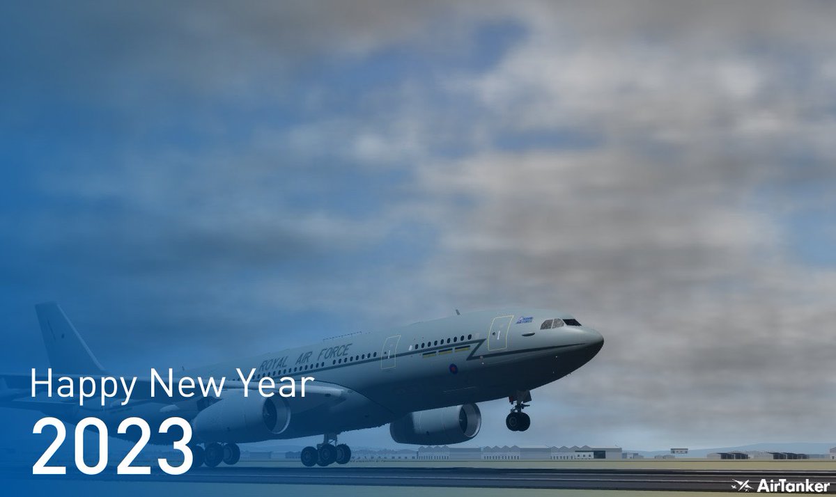 RBLXAirTanker's tweet photo. Happy New Year from AirTanker ROBLOX, here's to many incredible opportunities in 2023!🎊🎉

#ROBLOX #ROBLOXDev #RoAviation #AirTanker #NewYear https://t.co/bZ4ZSKGbd5