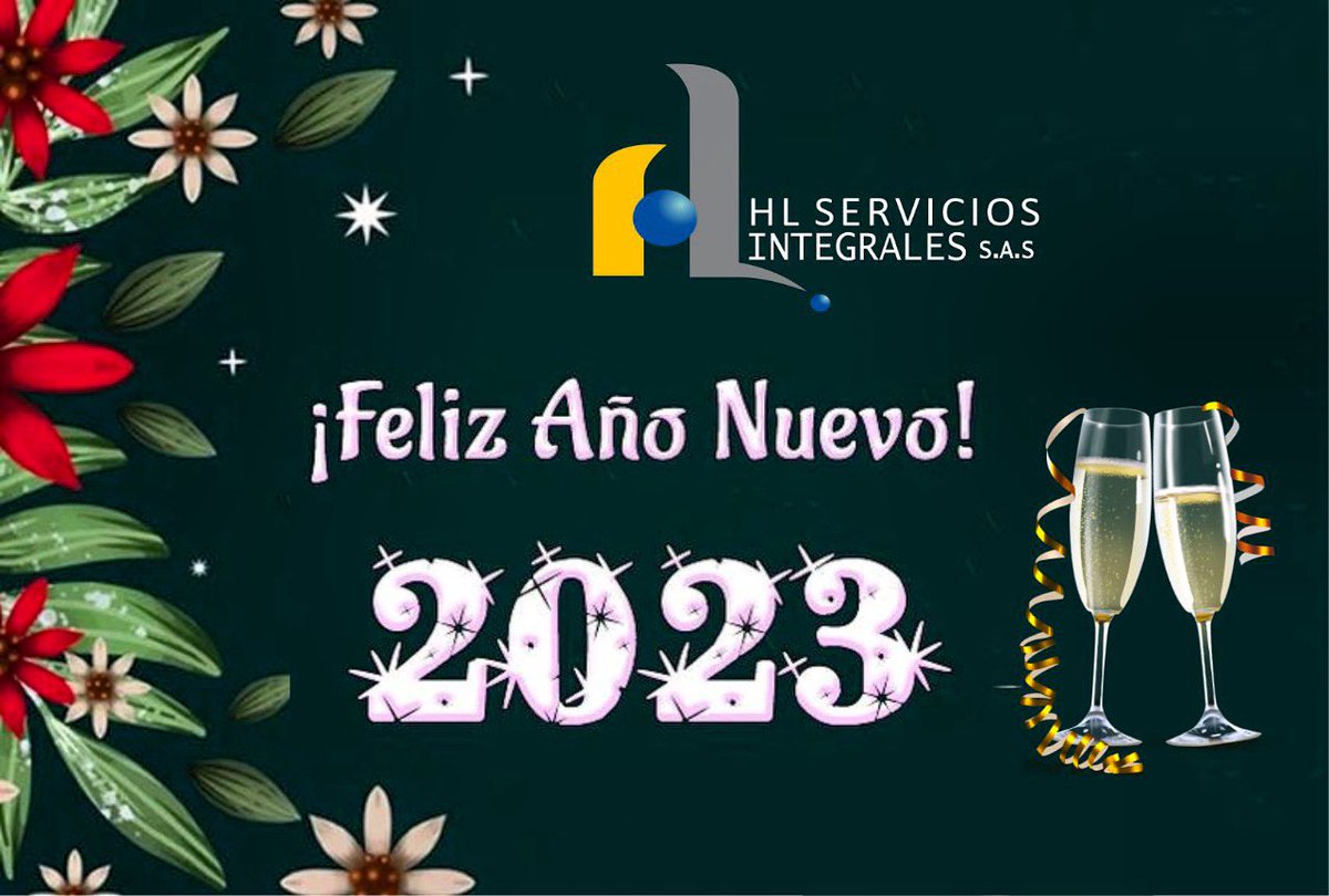 HlServic's tweet photo. Feliz Año Nuevo! Q sea un 2023 lleno de muchos éxitos! #hlserviciosintegrales #comprometidosconlaseguridadvial #calidad #señalizacion #inteligenciavial #seguridadindustrial #señalesverticales #fabricantes #respeto #felizañonuevo #2023 https://t.co/lFl75prMiG
